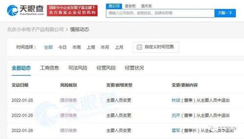 小米市值蒸发4000亿，雷军辞去小米电子董事长职务，信息技术行业面临挑战